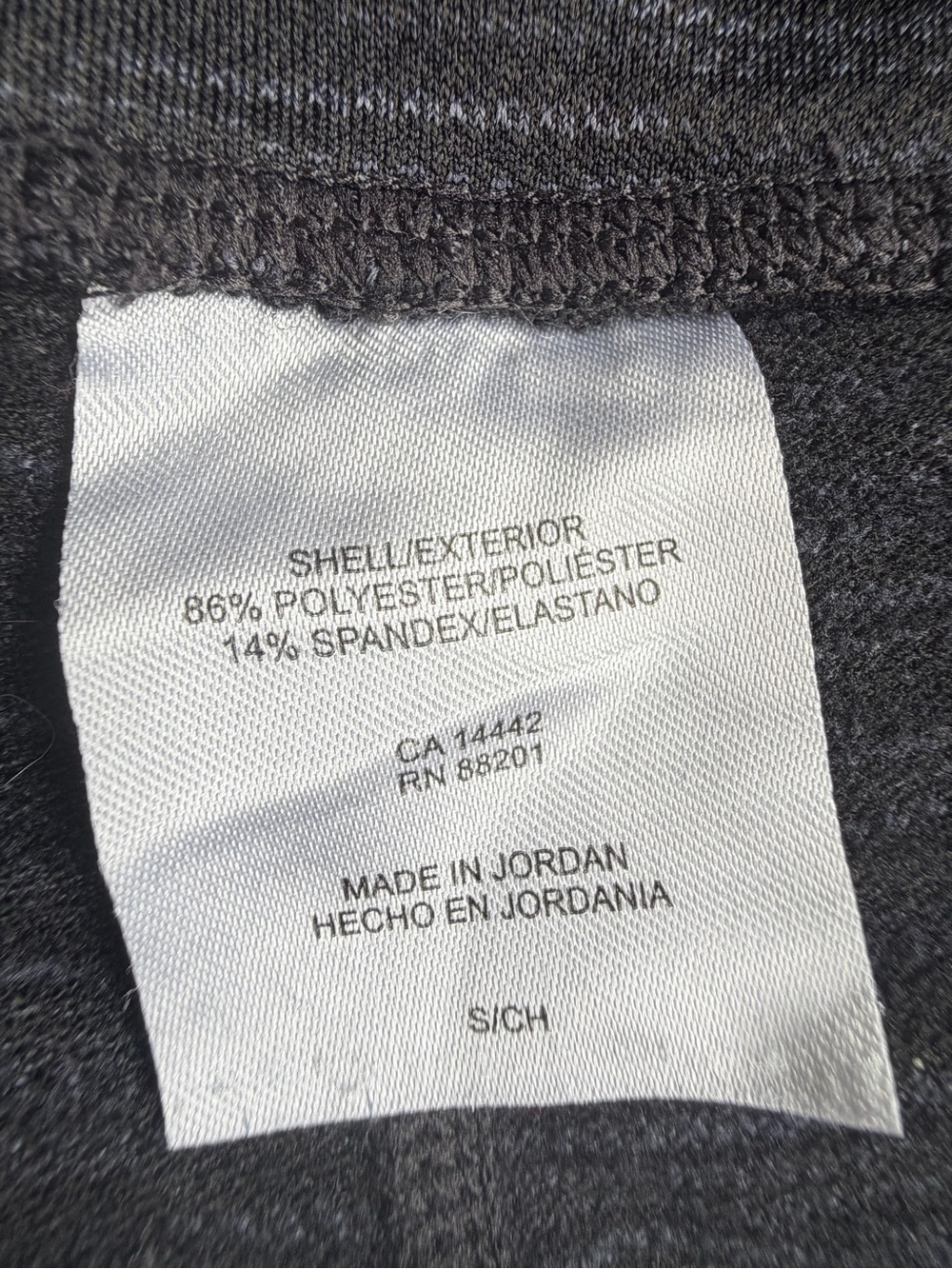 Mondetta Charcoal Heather High-Rise Leggings Size Small - Picture 6 of 9